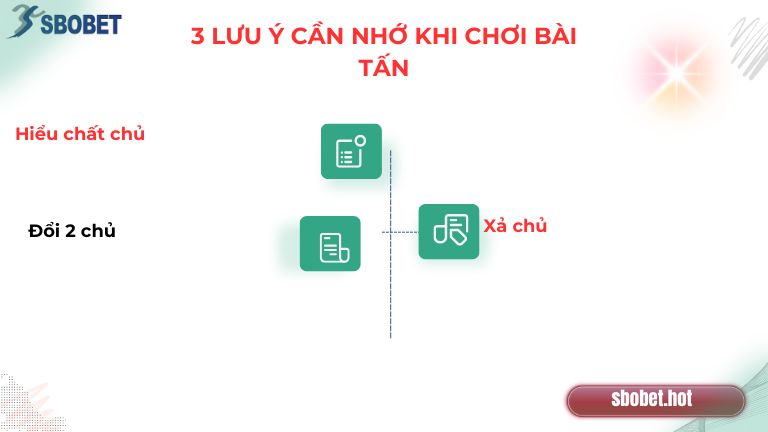 3 lưu ý cần nhớ khi chơi bài tấn