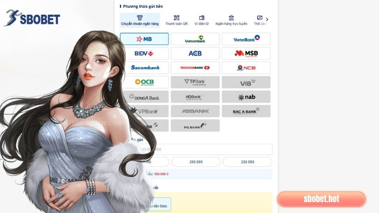 Chuyển khoản ngân hàng: Phương thức thanh toán Sbobet được nhiều người chọn nhất