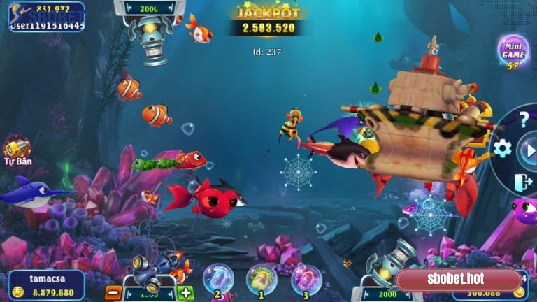 Vua hải tặc là game bắn cá siêu Hot có sức hút mạnh mẽ