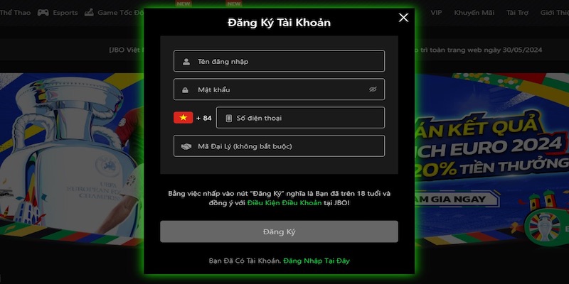 Hướng dẫn đăng ký Locla88 chi tiết cho người mới